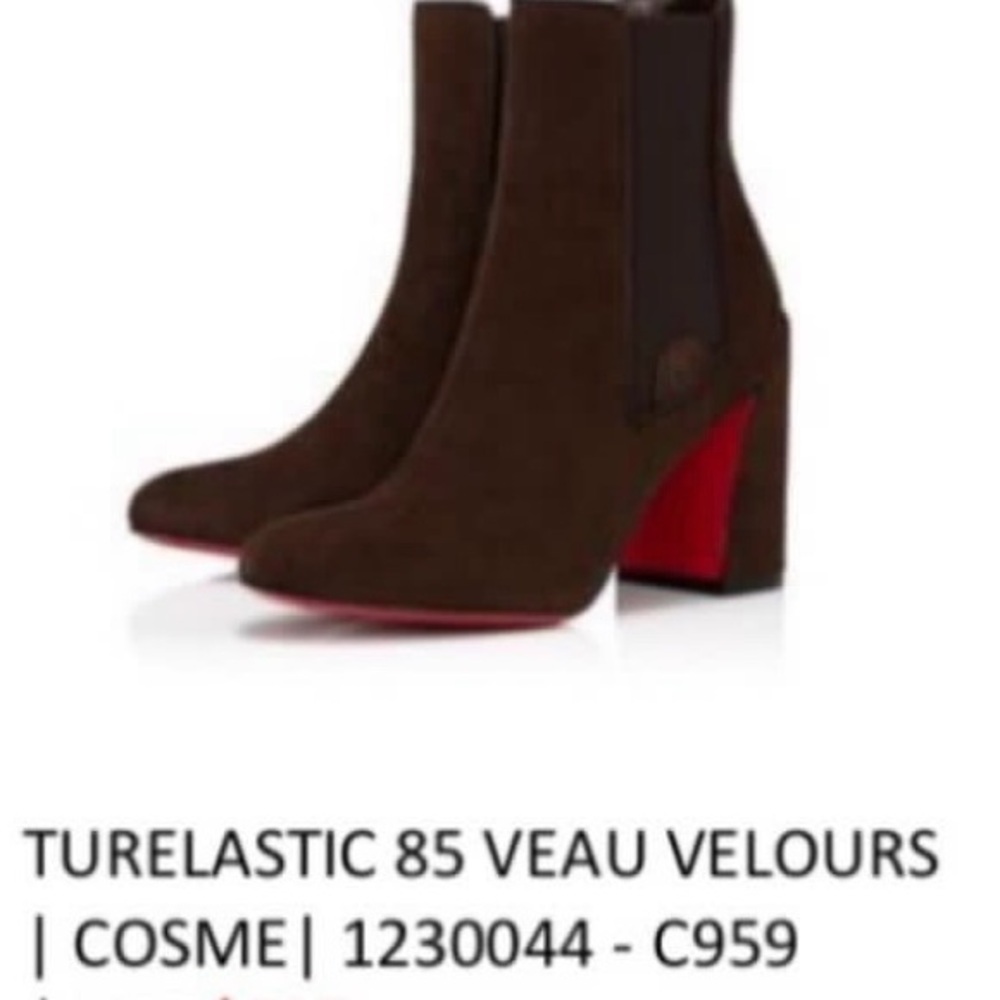 Turelastic 85 Veau Velours Women's Boots - Brown
